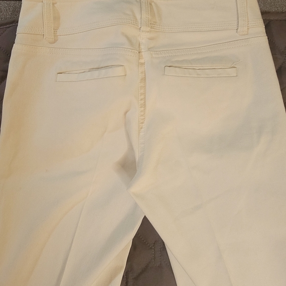 White House Black Market White Ankle Pant Size 00 - Picture 3 of 9
